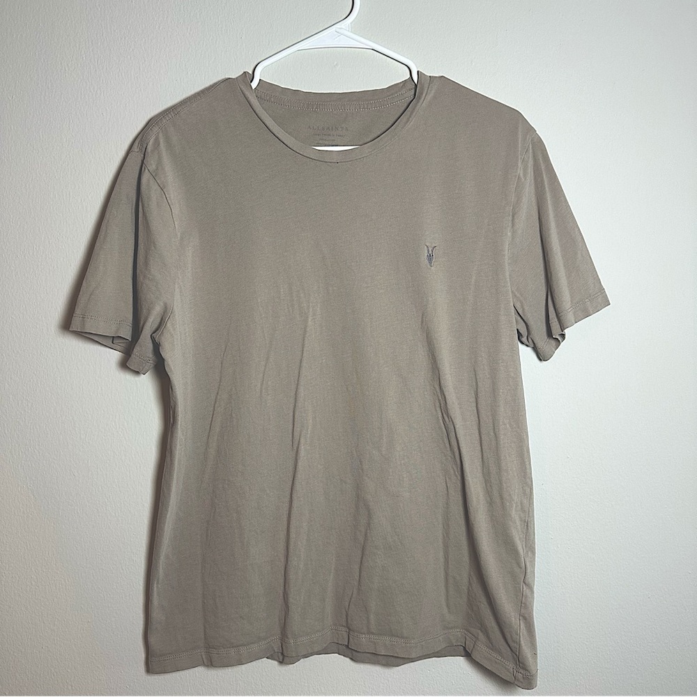 All Saints Tan Tshirt